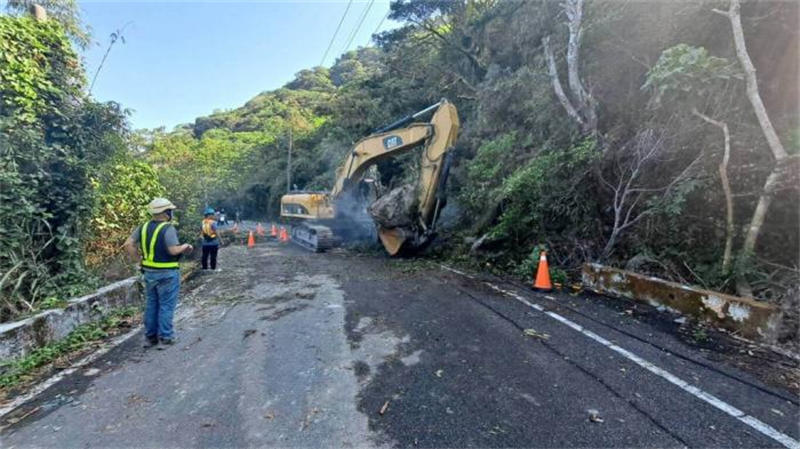 台湾地震已致1死146伤 赤科山、六十石